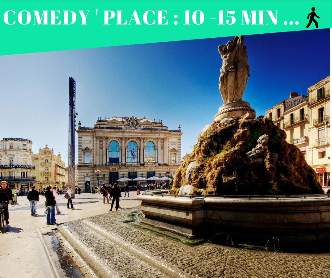 Au Petit Thai - T2 Avec Balcon - Montpellier Centre Apartment Екстериор снимка